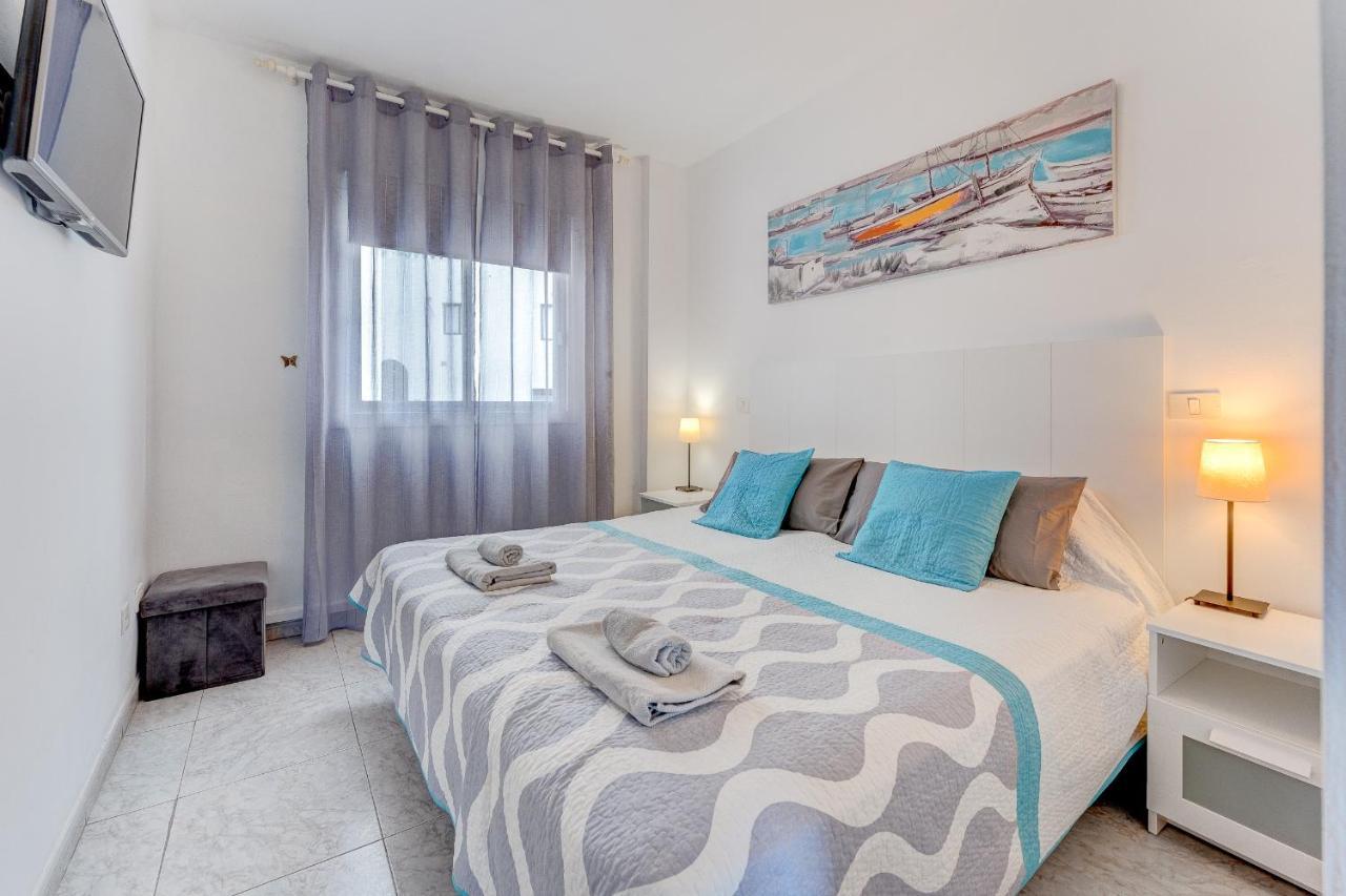 Incredible Sea & Mountain View Aircon Front Line Of Atlantic Ocean Apartment Пуерто де Сантяго Екстериор снимка